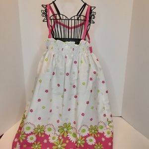 Lemon Kiss white spring sundress size 6/6x